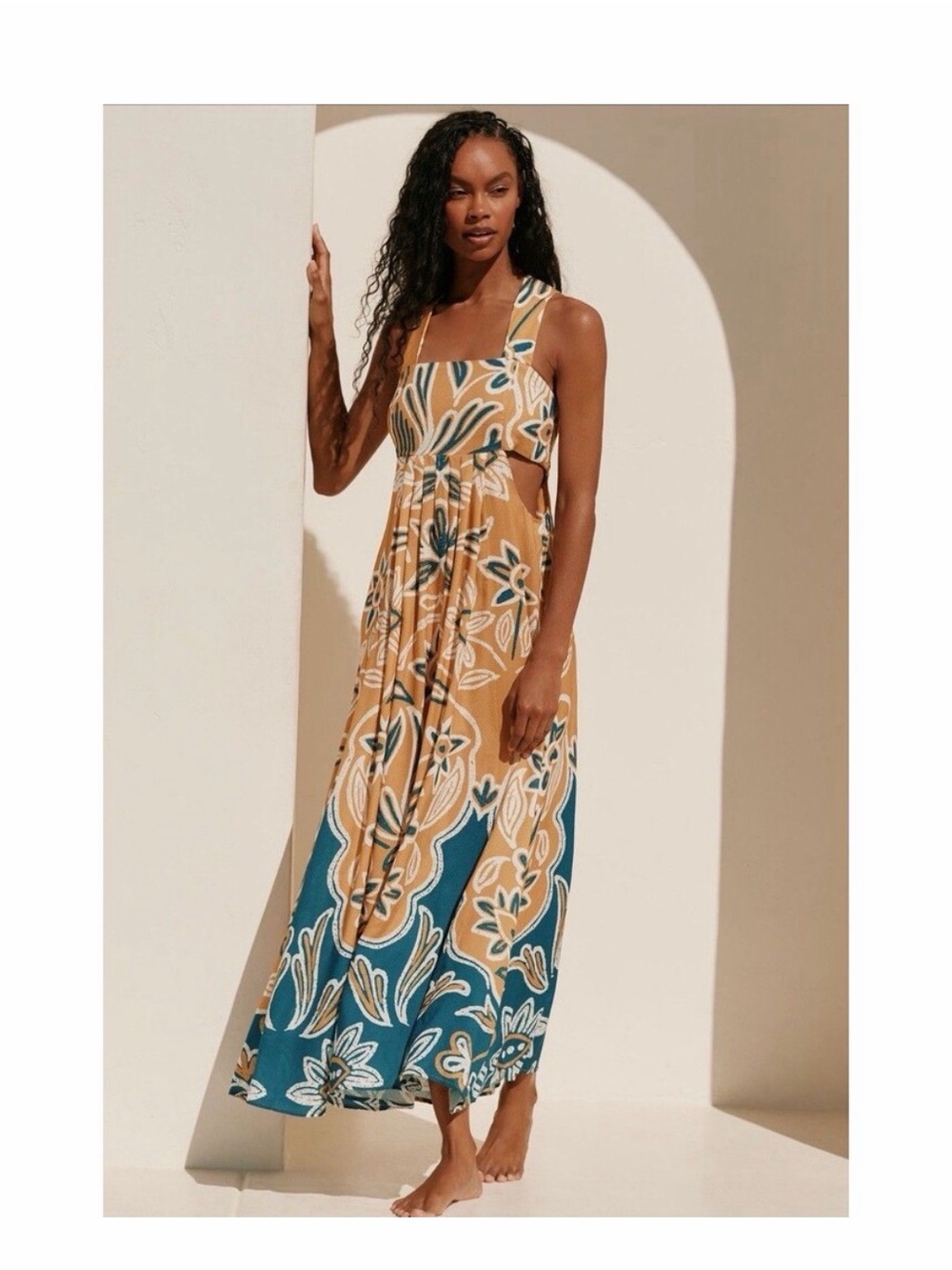 Anthropologie Celandine maxi dress NWT